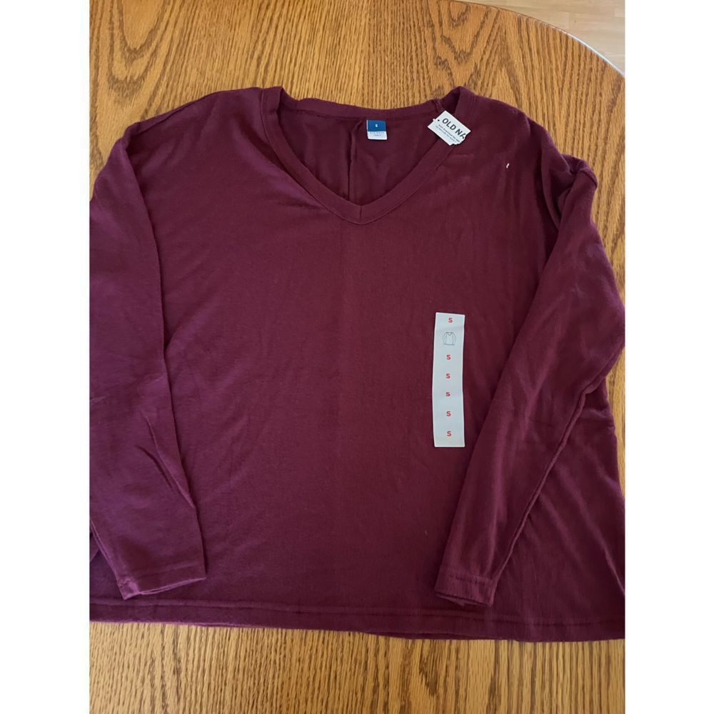 Old Navy Maroon pullover lightweight sweater Small
